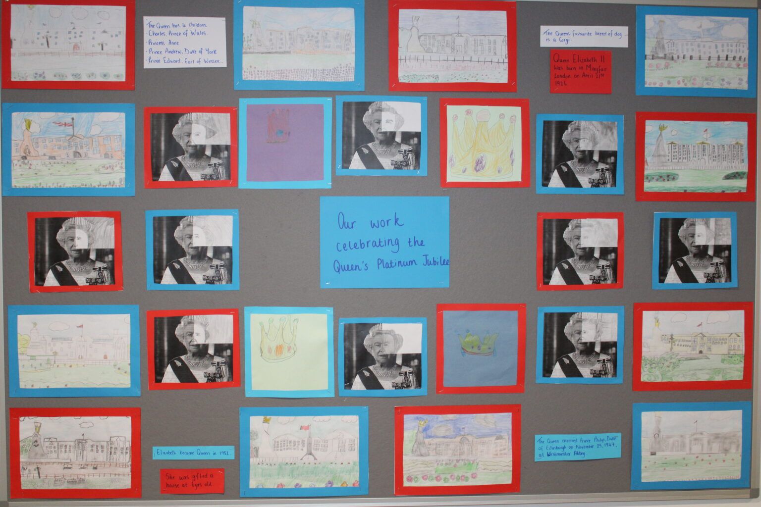 Year 3 Jubilee Display Wellington Eagles